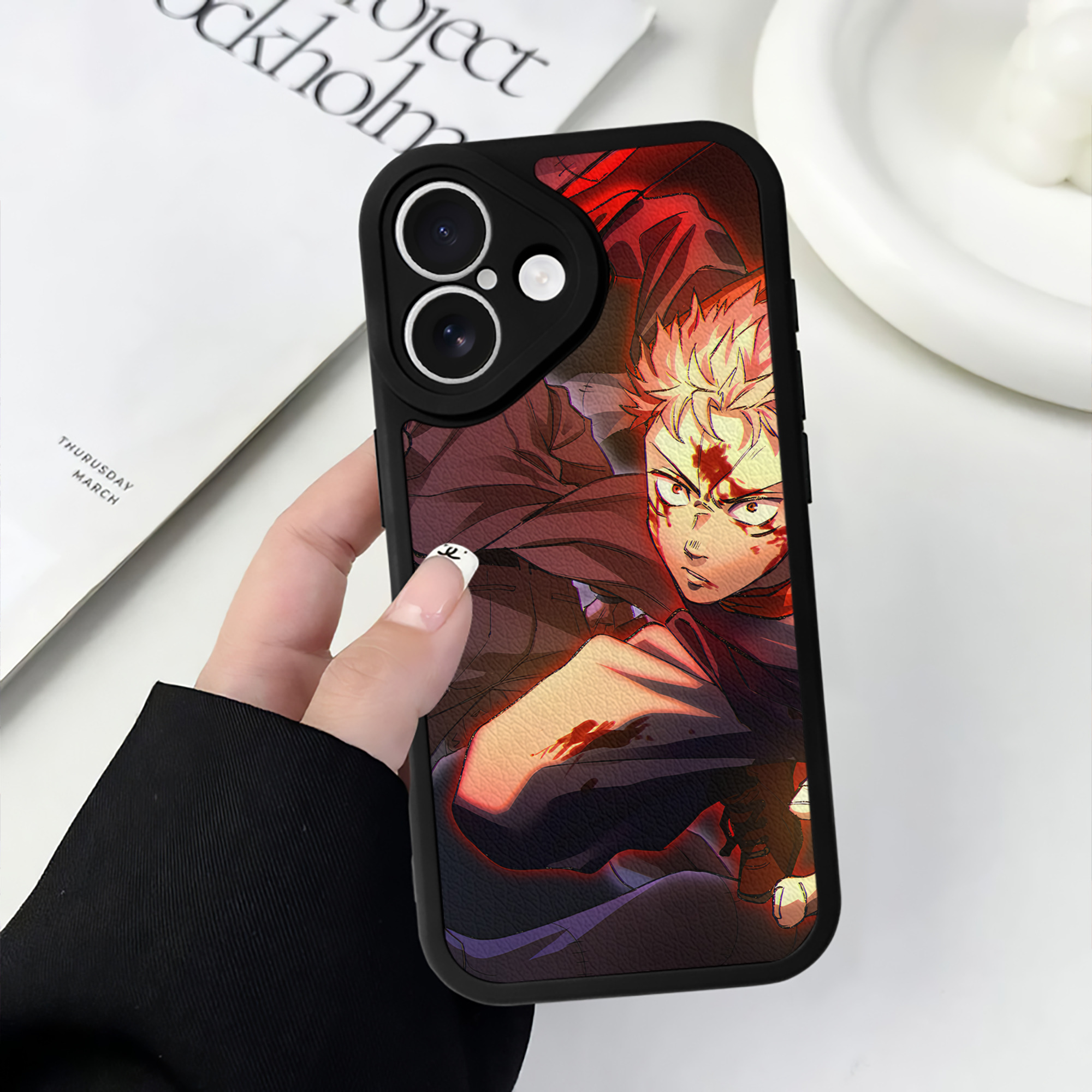（画像用） SPY×FAMILY间谍家家酒 【iPhone 16シリーズ対応】シリコンスマホケース（レザー調） 材質：シリコン
